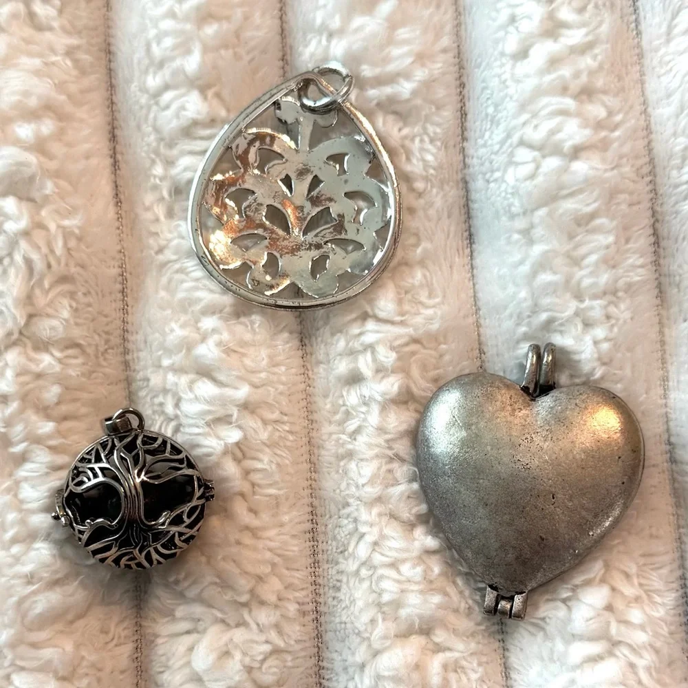 Necklace Pendants Medium/Large Set of Three